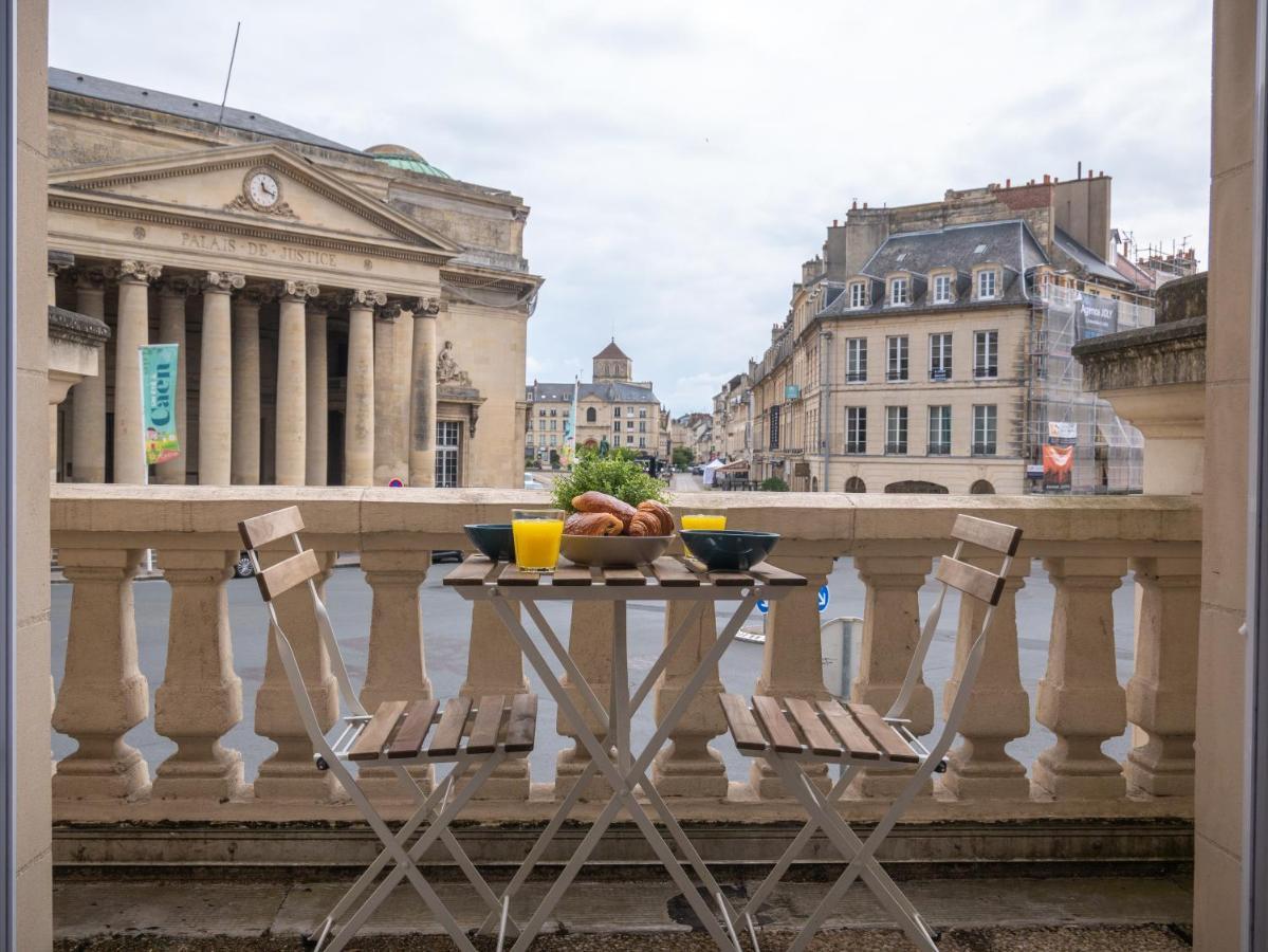 Studio Renove Avec Terrasse Et Vue Unique ! Caen Exteriör bild